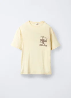 T-shirt in jersey di puro cotone Fit Over ragazzo