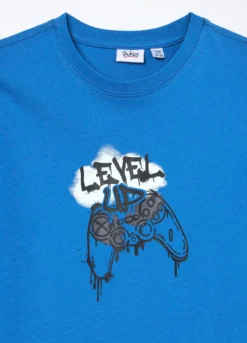 T-shirt in jersey di puro cotone ragazzo
