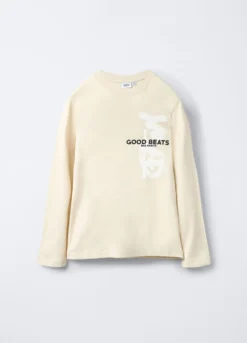 T-shirt in jersey di puro cotone ragazzo
