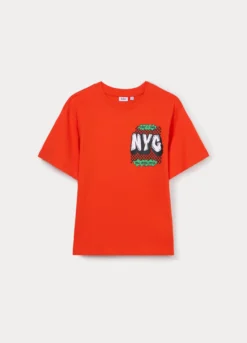 T-shirt in jersey di puro cotone ragazzo