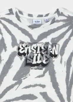 T-shirt in jersey di puro cotone ragazzo