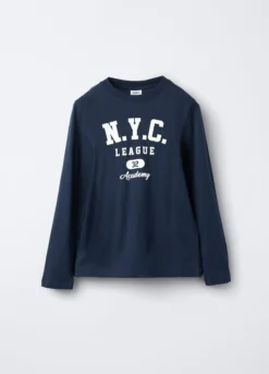 T-shirt in jersey di puro cotone ragazzo