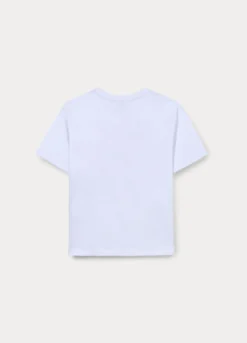 T-shirt in jersey di puro cotone ragazzo
