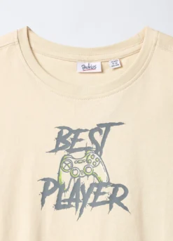 T-shirt in jersey di puro cotone ragazzo