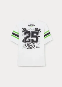 T-shirt in jersey di puro cotone ragazzo