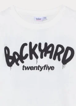 T-shirt in jersey di puro cotone ragazzo
