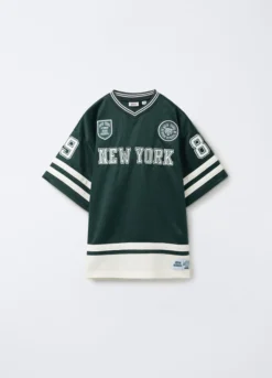 T-shirt in mesh Fit Over ragazzo