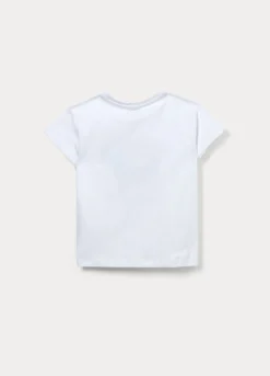 T-shirt Kuromi in jersey di puro cotone ragazza