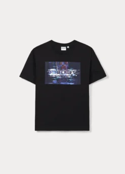 T-shirt Minecraft girocollo ragazzo