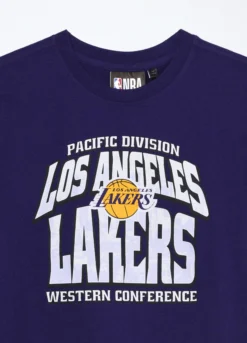 T-shirt NBA in jersey di puro cotone bambino