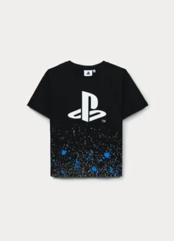 T-shirt Play Station in jersey di puro cotone ragazzo