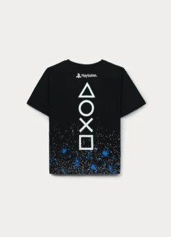 T-shirt Play Station in jersey di puro cotone ragazzo