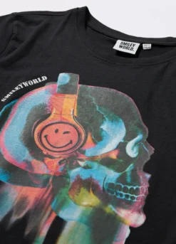 T-shirt Smiley World in puro cotone ragazzo