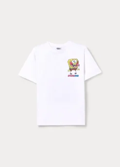 T-shirt Spongebob girocollo ragazzo