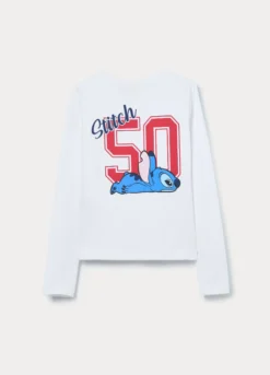 T-shirt Stitch in cotone stretch ragazza