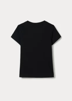 T-shirt Stitch in jersey di puro cotone ragazza