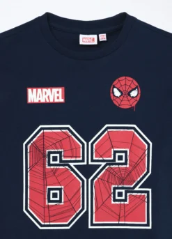 T-shirt a maniche lunghe Spider-Man in puro cotone bambino