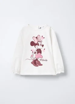 T-shirt Disney in jersey di cotone stretch bimba