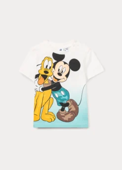 T-shirt Disney in jersey di cotone stretch bimbo