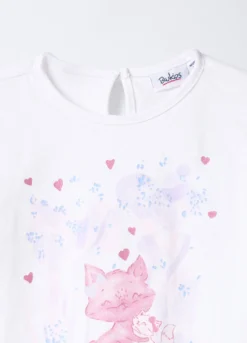 T-shirt Fit Slim in jersey di puro cotone bimba