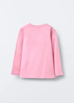T-shirt Fit Slim in jersey di puro cotone bimba