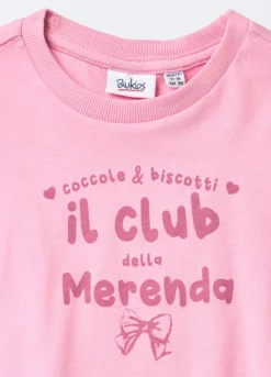T-shirt Fit Slim in jersey di puro cotone bimba