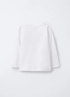 T-shirt Fit Slim in jersey di puro cotone bimba