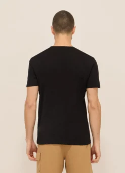 T-shirt girocollo in jersey di puro cotone uomo