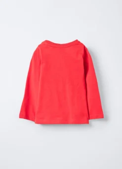 T-shirt girocollo in jersey di puro cotone bimbo