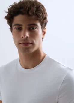 T-shirt girocollo in jersey uomo