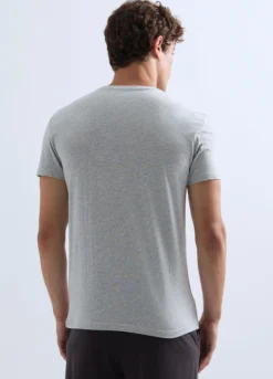 T-shirt girocollo in jersey uomo