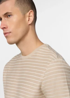 T-shirt in cotone a righe uomo