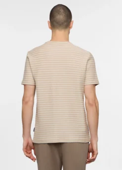 T-shirt in cotone a righe uomo