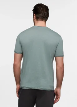T-shirt in cotone con taschino uomo