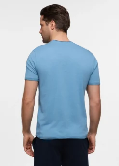 T-shirt in cotone con taschino uomo