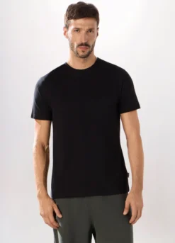 T-shirt in cotone stretch uomo