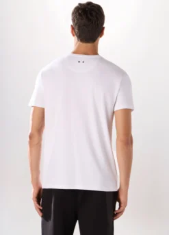 T-shirt in cotone stretch uomo