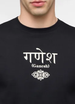 T-shirt in jersey di cotone Ganesh uomo