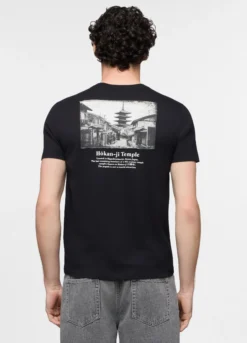 T-shirt in jersey di cotone Kyoto uomo