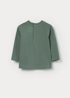 T-shirt in jersey di cotone stretch neonato