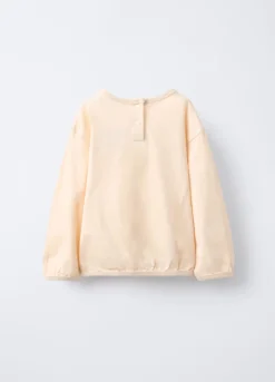 T-shirt in jersey di cotone stretch bimba