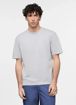 T-shirt in jersey di cotone uomo