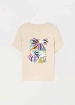 T-shirt in jersey di puro cotone donna curvy