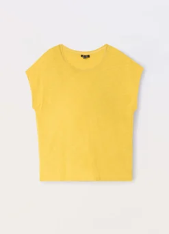 T-shirt in jersey di puro cotone donna curvy