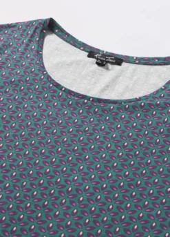 T-shirt in jersey di puro cotone donna curvy