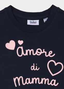 T-shirt in jersey di puro cotone bimba
