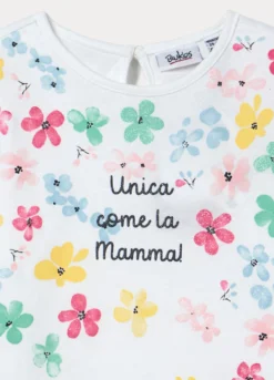 T-shirt in jersey di puro cotone bimba