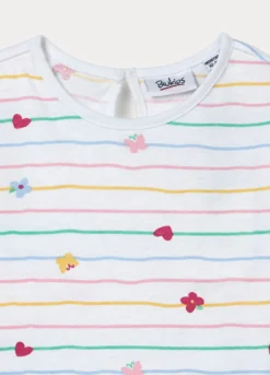 T-shirt in jersey di puro cotone bimba