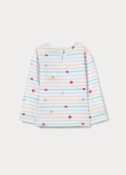 T-shirt in jersey di puro cotone bimba