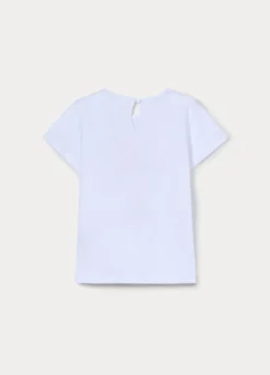 T-shirt in jersey di puro cotone bimba